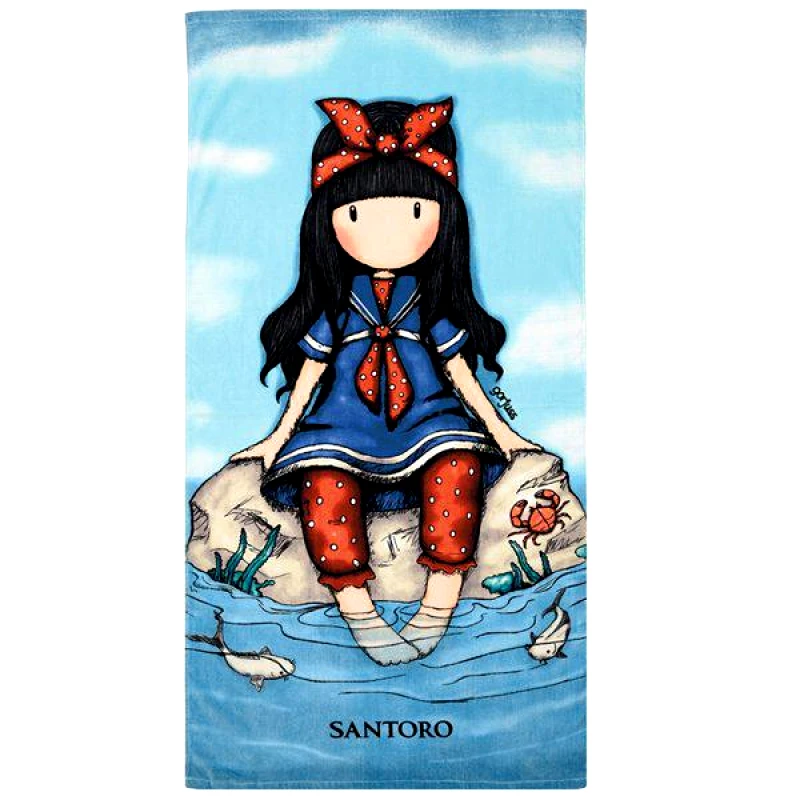 Das kids Santoro 5807 Πετσέτα Θαλάσσης 75x150 Μπλε Beach Towel Cartoon Santoro