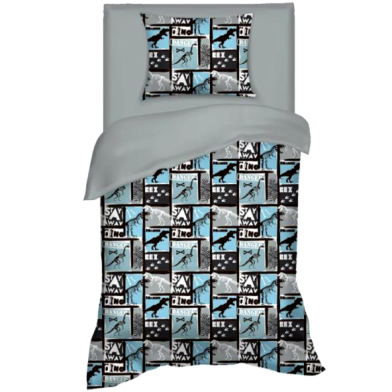 Melinen Home Melinen Home Σετ Σεντονια Μονα Dino Kids Line 160Χ260
