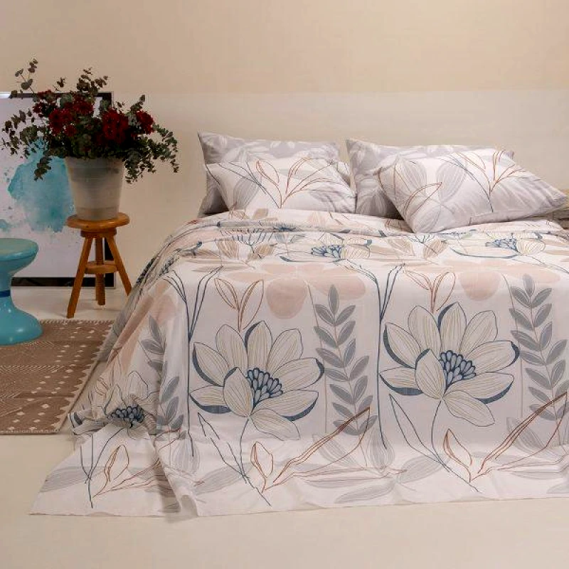 Melinen Home Melinen Home Σετ Σεντονια Υπερδιπλα Lullaby Beige Ultra Line 235Χ270
