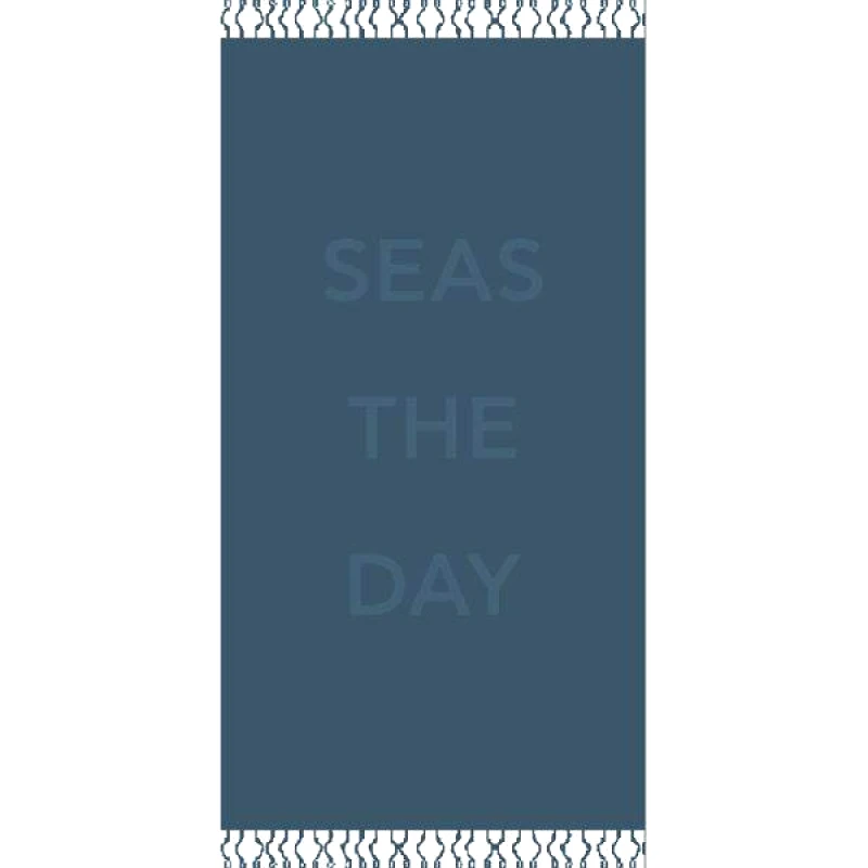 Melinen Home Melinen Home Πετσετα Θαλασσησ Seas The Day Blue 86X160