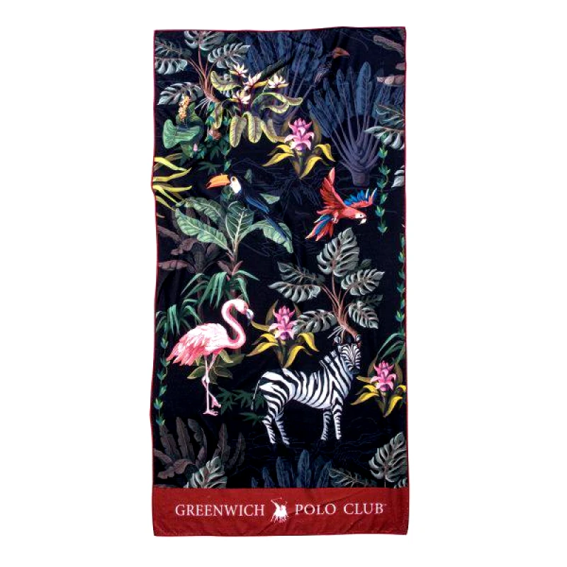 Greenwich Polo Club Greenwich Polo Club Πετσετα Θαλασσησ 80Χ170 3800 Κοκκινο - Μαυρο - Πρασινο Κοκκινο - Μαυρο - Πρασινο