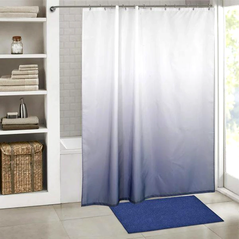 Lino Home LINO ΚΟΥΡΤΙΝΑ ΜΠΑΝΙΟΥ NOMBRE DBLUE 180X200
