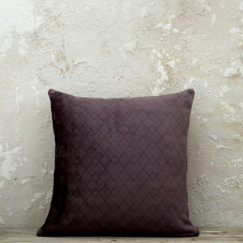 Kocoon Kocoon Home Διακοσμητική Μαξιλαροθήκη Jacquard 45x45 - Cosy Gray