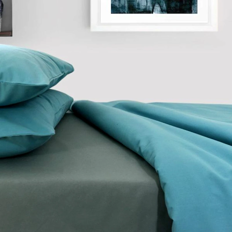 Nexttoo Nexttoo ΝΕΧΤ 3207 ΣΕΤ ΣΕΝΤΟΝΙΑ ΦΑΝΕΛΑ 100%CΟΤ. 170Χ240 ΑQUΑ 3ΤΕΜ