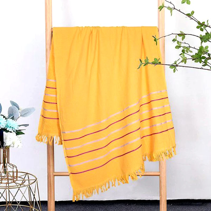 Lino Home MARUTX PESTEMAL REBEKKA ORANGE 70X150