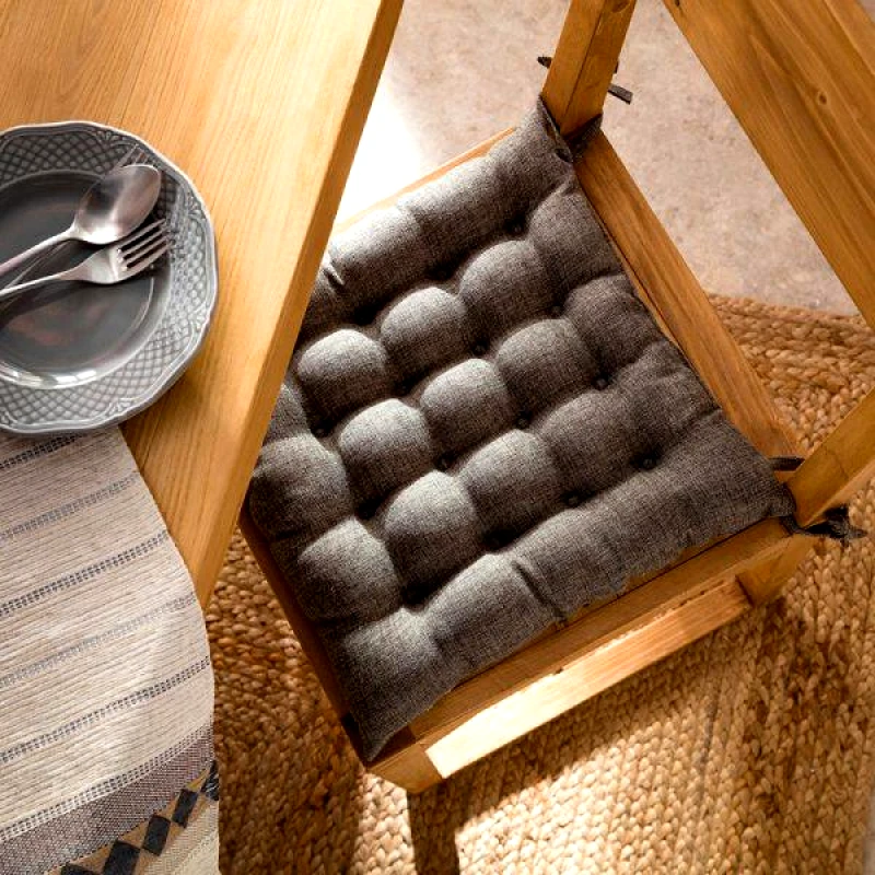 Gofis Home Gofis home Μαξιλαράκι καρέκλας 40x40 213 14 Grey