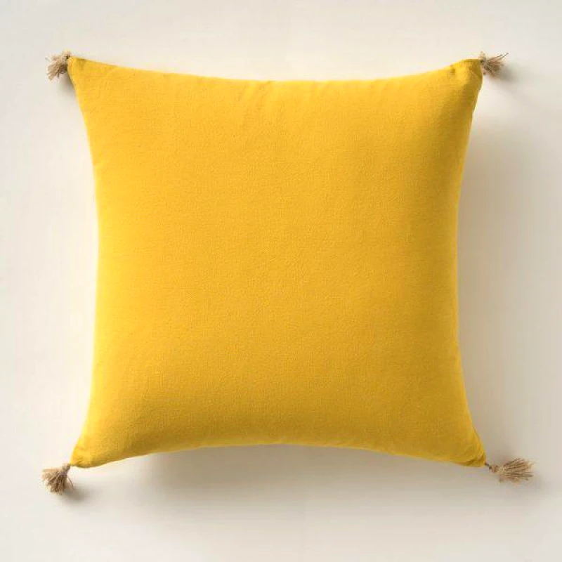 Gofis Home Gofis Home Μαξιλαροθήκη 43x43cm Ember Mustard 208