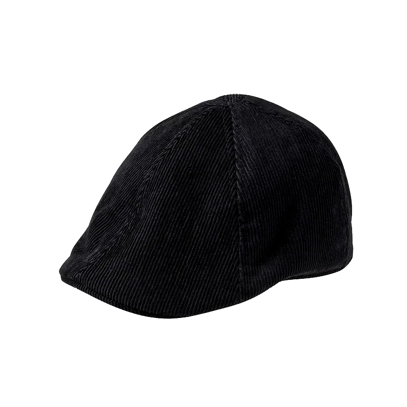 Corduroy Duckbill Τραγιάσκα | Karfil Hats Black