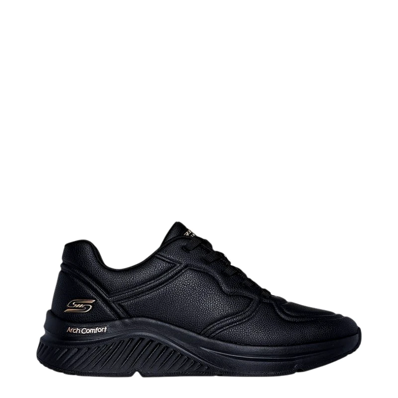 SKECHERS Γυναικεία sneakers SKECHERS 117560/BBK BOBS ARCH COMFORT B SWEET-A BIND BLACK μαύρο