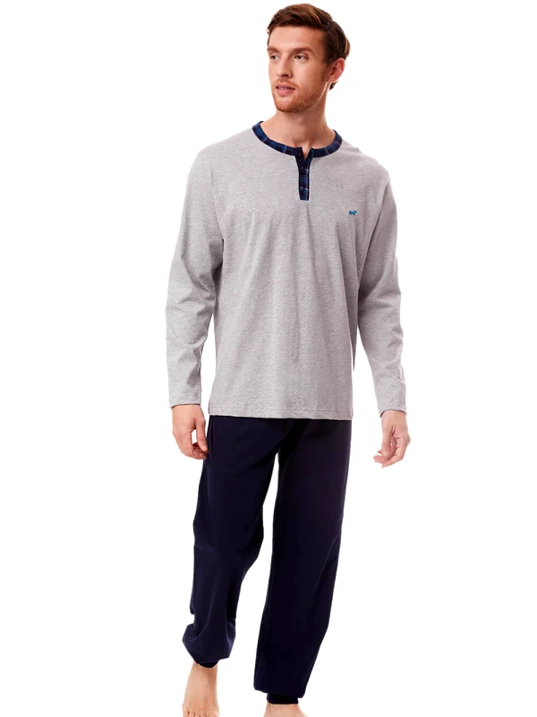 Ανδρική Πυτζάμα MINERVA Bull - 100% Βαμβάκι Interlock - Smart Choice FW22/23 φωτογραφία