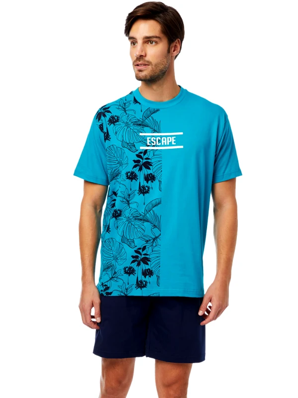 Ανδρική Πυτζάμα MINERVA Escape - 100% Βαμβακερή - Smart Choice SS23 φωτογραφία