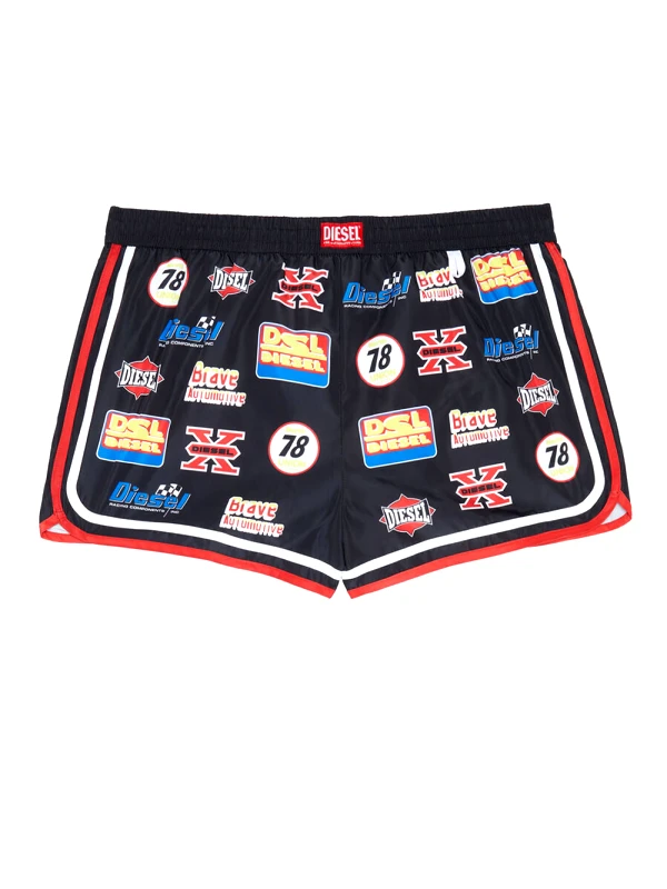 DIESEL DIESEL Ανδρικό Μαγιό Reef - Boxer Σορτς - Retro Logo