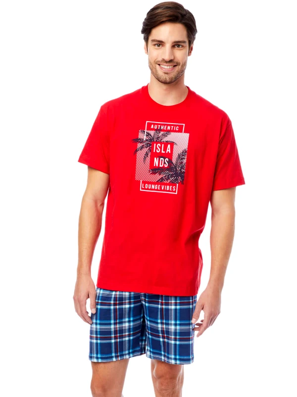 Ανδρική Πυτζάμα MINERVA ISLANDS - 100% Βαμβακερή - Smart Choice SS23 φωτογραφία