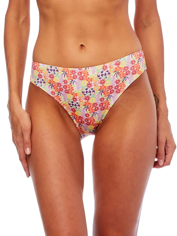 Minerva Μαγιό MINERVA Bikini Κανονικό Daytona- Floral Ανάγλυφο Σχέδιο