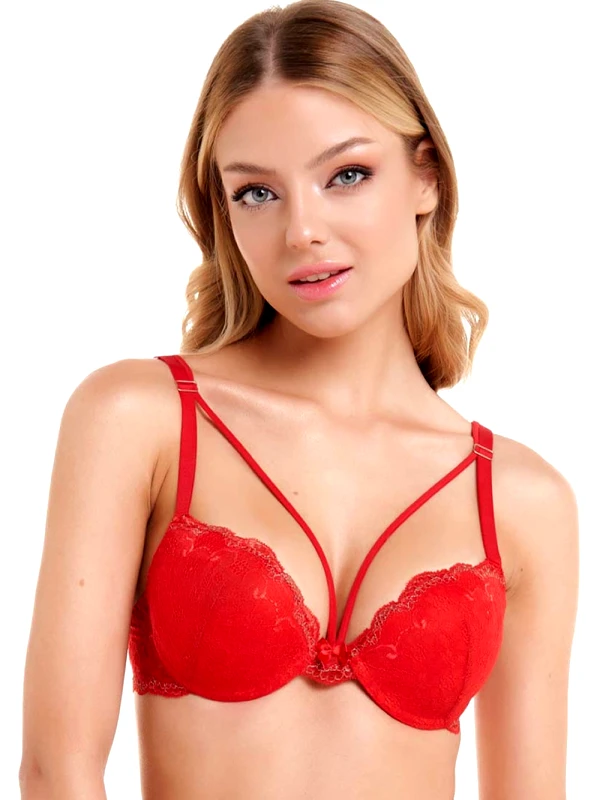 Σουτιέν MISS ROSY Push Up - Δαντέλα & Lurex φωτογραφία