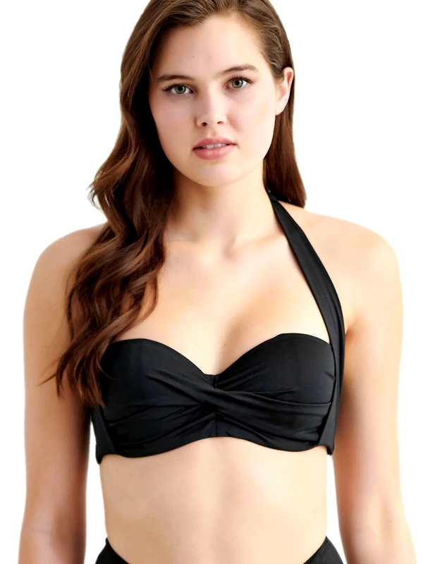 BLU4U Μαγιό BLU4U Solids Σουτιέν Μπικίνι με Ενίσχυση - Μεγάλο Στήθος - Άριστο Κράτημα - Καλοκαίρι 2023