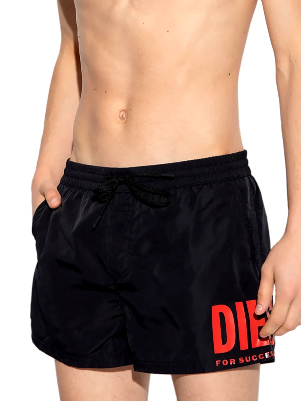 DIESEL DIESEL Ανδρικό Μαγιό Mike - Βερμούδα Κοντή - Logo - Καλοκαίρι 2023