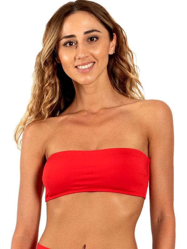 BLU4U Μαγιό BLU4U Top Strapless Bandeau - Αόρατη Ενίσχυση