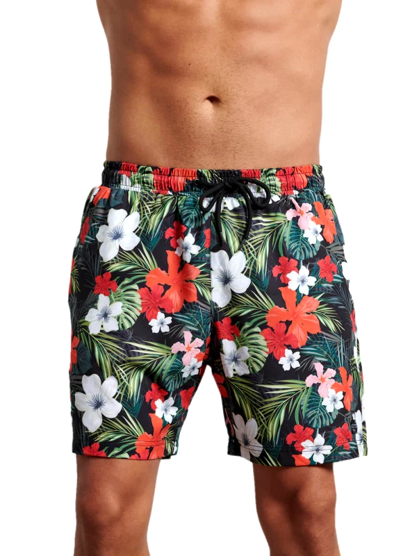 BDTK Bodytalk Ανδρικό Μαγιό - Σορτς Μεσαίο - Floral Print