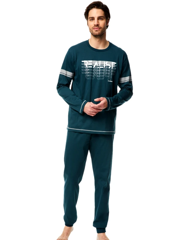 Ανδρική Πυτζάμα MINERVA Realist - 100% Βαμβάκι Interlock - Smart Choice FW23/24 φωτογραφία
