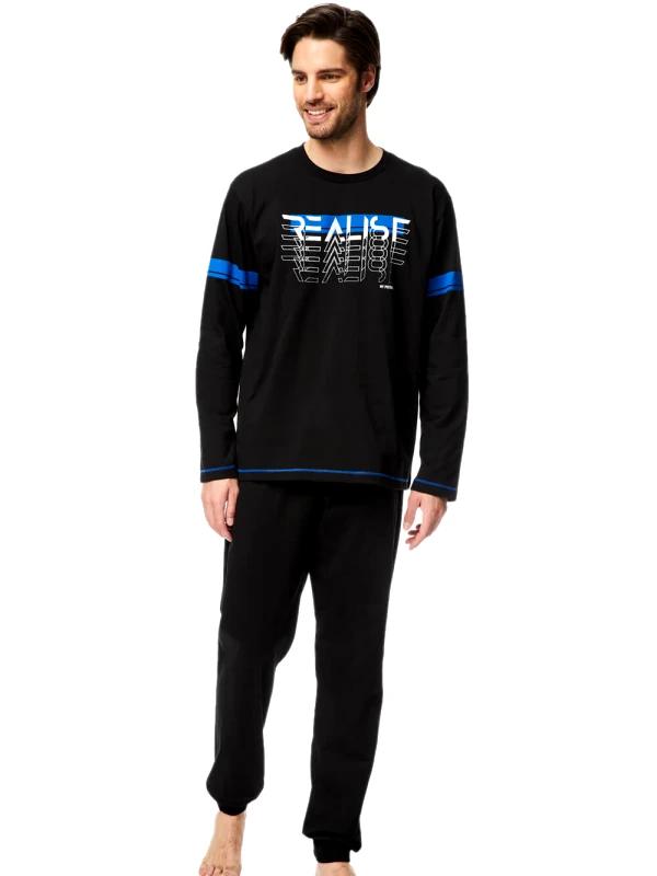 Ανδρική Πυτζάμα MINERVA REALIST - 100% Βαμβάκι Interlock - Smart Choice FW23/24 φωτογραφία