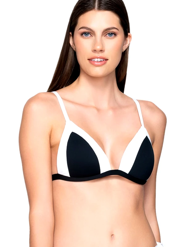 Luna Μαγιό LUNA Iconic Μπικίνι Τρίγωνο Push Up - Χωρίς Μπανέλα - Καλοκαίρι 2023