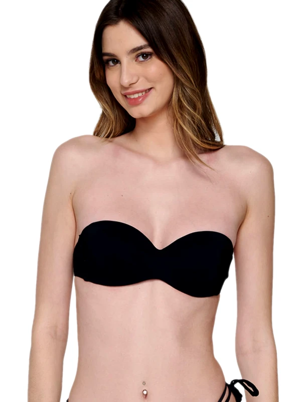 Luna Μαγιό LUNA Blue Sense Strapless Σουτιέν Μπικίνι - Ήπια Ενίσχυση & Μπανέλα - Καλοκαίρι 2023