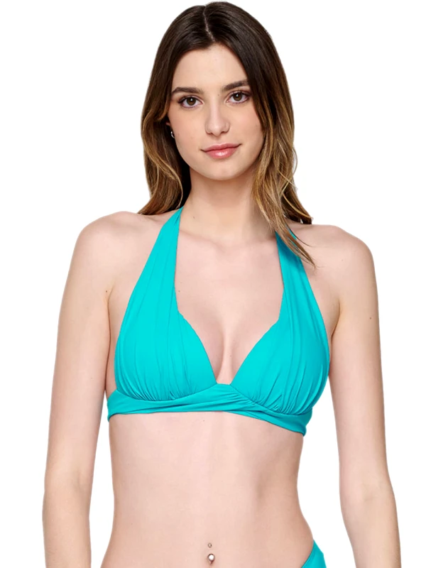 Luna Μαγιό LUNA Blue Sense Μπικίνι Τρίγωνο Push Up Sapphire - Χωρίς Μπανέλα - Καλοκαίρι 2023