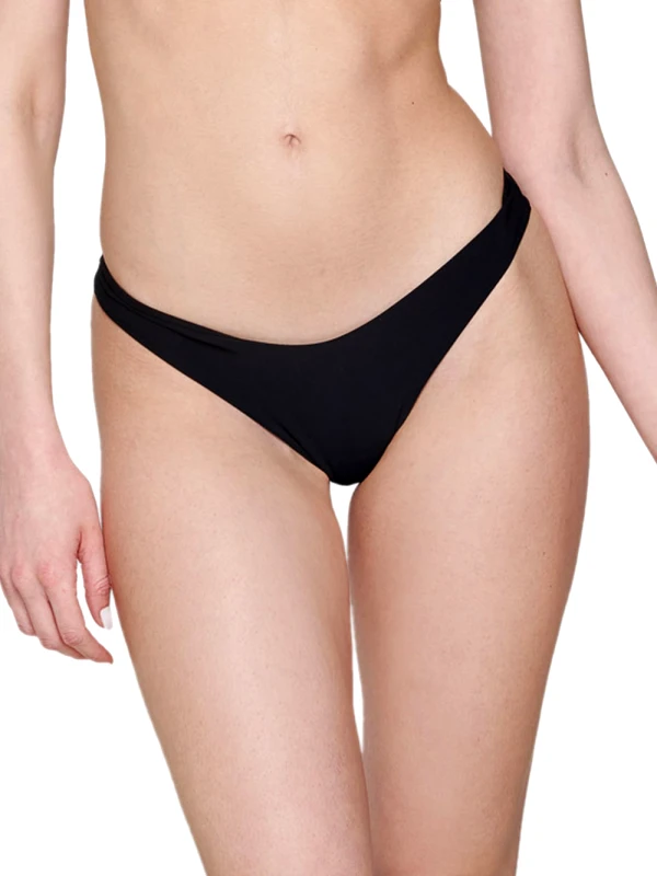 Luna Μαγιό LUNA Blue Sense Μπικίνι Σλιπ Brazilian Black - Χωρίς Ραφές - Καλοκαίρι 2023