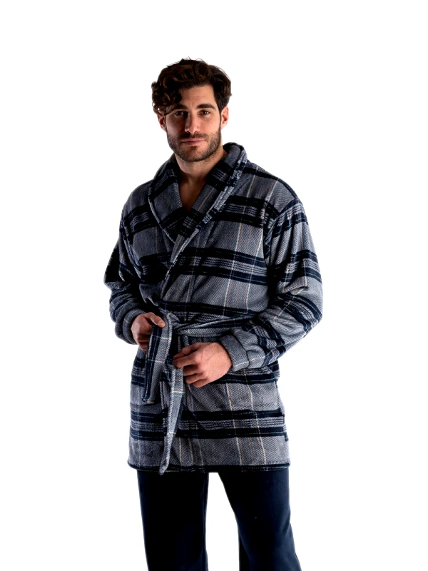 Rachel Ανδρική Ρόμπα RACHEL - Ζεστό & Απαλό Fleece - Χειμώνας 2023/24