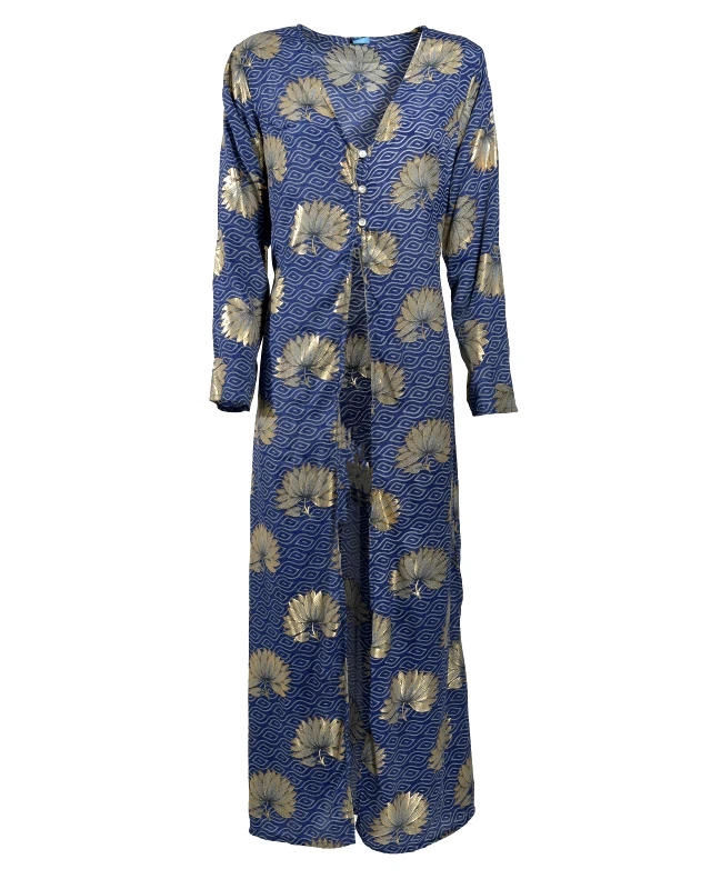 Κιμονό Με Χρυσά Φύλλα BLE RESORT COLLECTION