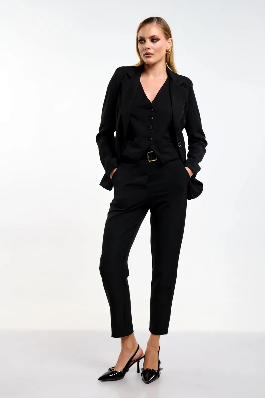 Παντελόνι Με Λάστιχο και Ζώνη