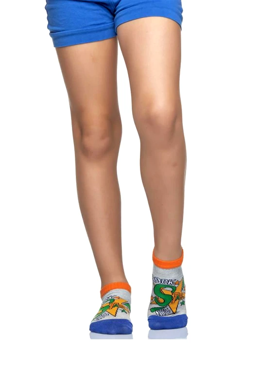 INIZIO ΠΑΙΔΙΚΗ ΚΟΦΤΗ ΒΑΜΒΑΚΕΡΗ ΚΑΛΤΣΑ ΜΕ ΣΧΕΔΙΟ SS202004B ΓΚΡΙ