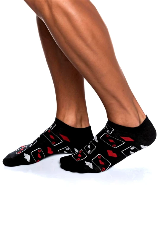 INIZIO ΑΝΔΡΙΚΗ ΚΟΦΤΗ ΚΑΛΤΣΑ INIZIO ΣΧΕΔΙΟ ΤΡΑΠΟΥΛΟΧΑΡΤΑ 4813 ΜΑΥΡΟ