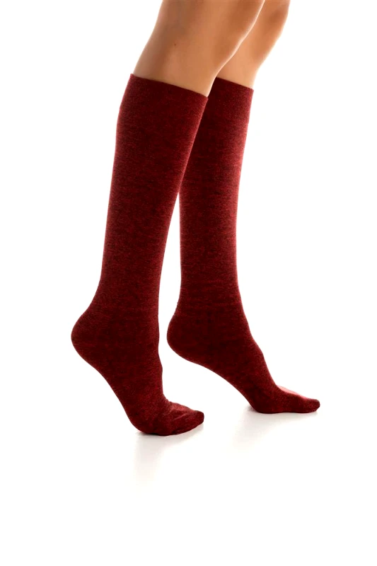 SENSI ΑΔΙΑΦΑΝΟ ΤΡΟΥΑΚΑΡ MELANZE 100 DEN ΜΕ MICROFIBRA 3312 ΚΟΚΚΙΝΟ