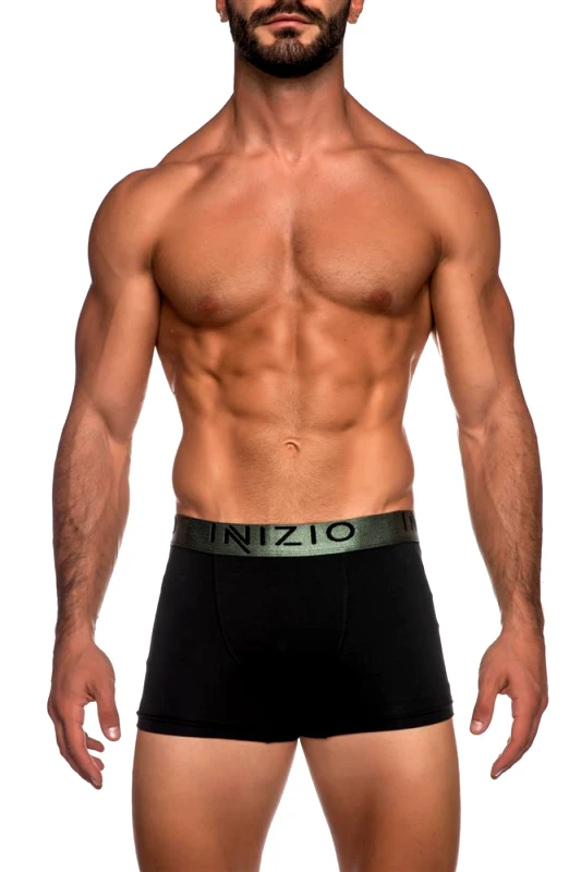 INIZIO INIZIO COLOR BOXER ΜΕ ΕΞΩΤΕΡΙΚΟ ΛΑΣΤΙΧΟ 44100 ΑΝΘΡΑΚΙ/ΧΑΚΙ