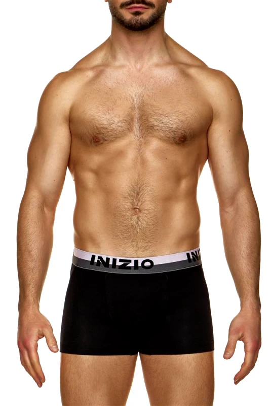 INIZIO BOXER ΜΕ ΕΞΩΤΕΡΙΚΟ ΜΑΤ ΛΑΣΤΙΧΟ ΚΑΙ LOGO ΙΝΙΖΙΟ 44500 ΑΝΘΡΑΚΙ/ΡΟΖ