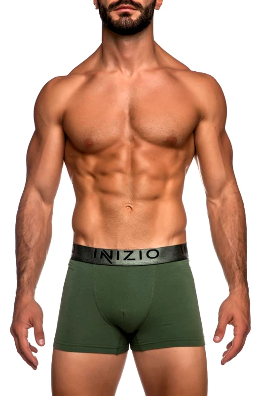 INIZIO INIZIO COLOR BOXER ΜΕ ΕΞΩΤΕΡΙΚΟ ΛΑΣΤΙΧΟ 44100 ΧΑΚΙ