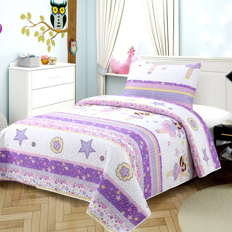 Dimcol Κουβερλί Μονό Σετ Dimcol Fairy 421 Purple 160x220