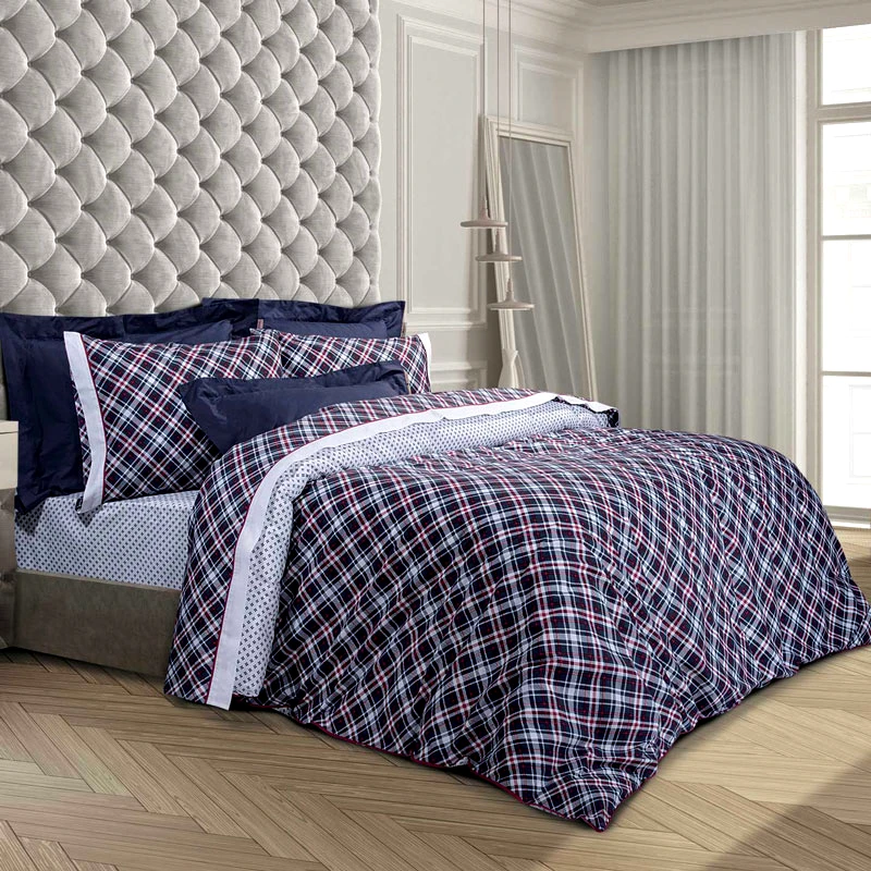 Greenwich Polo Παπλωματοθήκη King Size Σετ Greenwich Polo Essential 2171 Blue 240x260