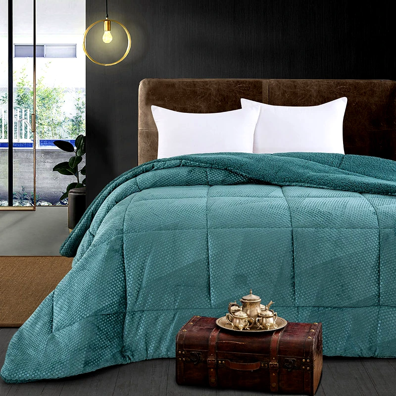 Beauty Home Κουβερτοπάπλωμα Υπέρδιπλο Beauty Home 11560 Petrol 220x240
