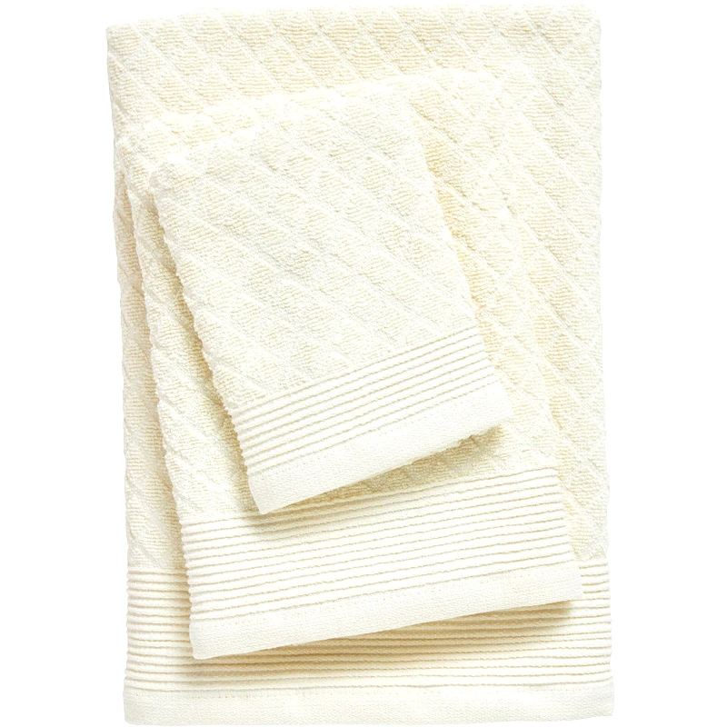 Das Home Πετσέτες Μπάνιου Σετ Das Home Soft Best 0684 Ecru 3τεμ.