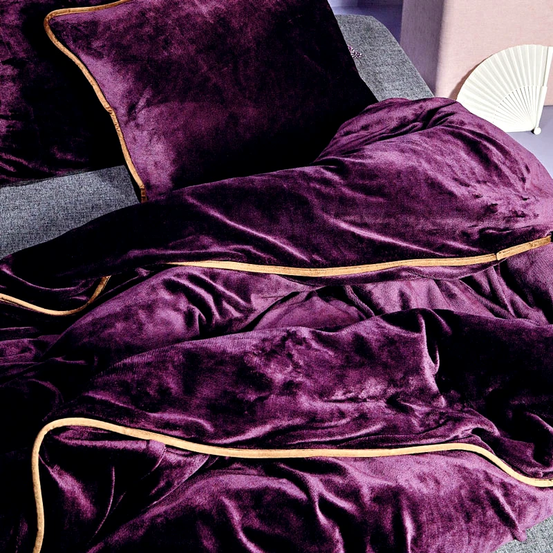 Kentia Παπλωματοθήκη Fleece Μονή Kentia Stylish Ivanna 42 Purple 160x240