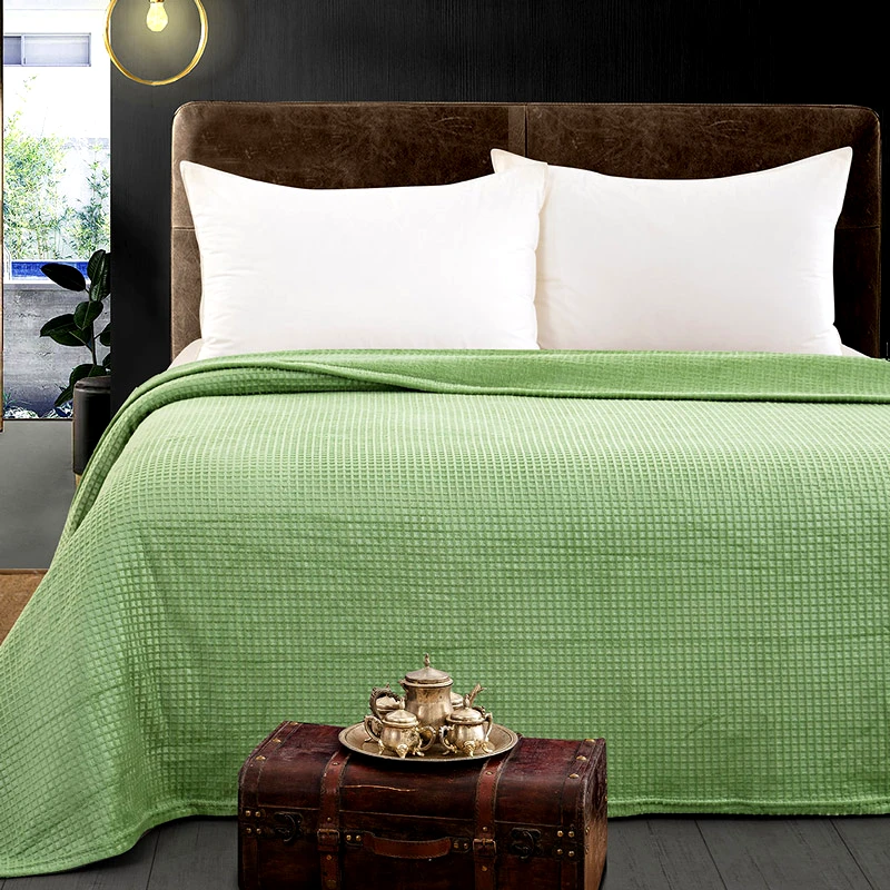 Beauty Home Κουβέρτα Fleece Υπέρδιπλη Beauty Home 11552 Green 220x240