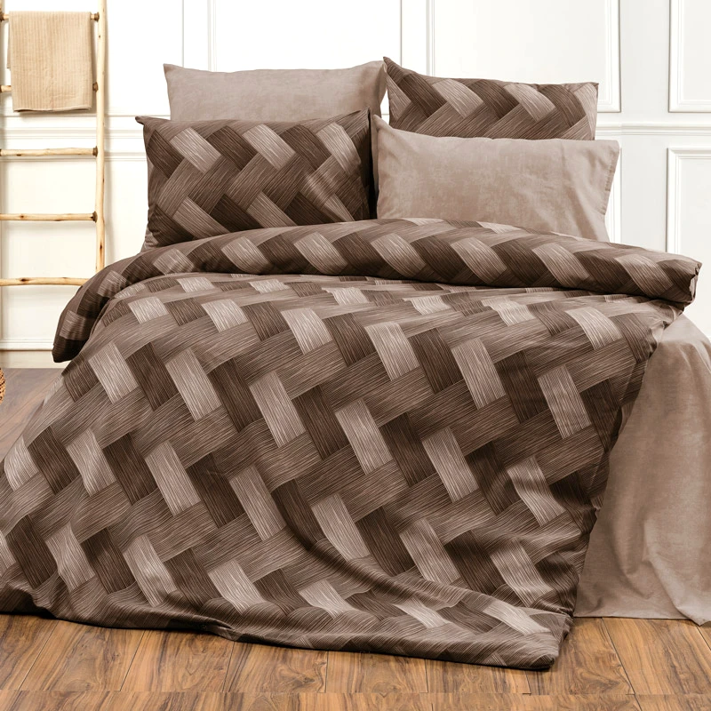 Dimcol Σεντόνια Υπέρδιπλα Σετ Dimcol Alcmene 451 Beige Ks 240x270