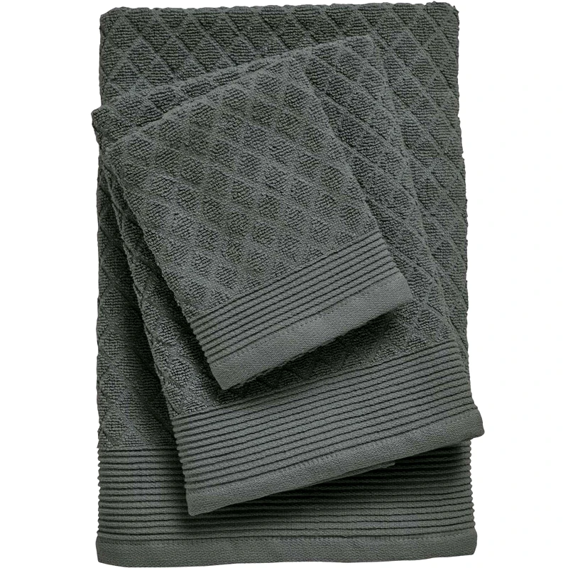 Das Home Πετσέτες Μπάνιου Σετ Das Home Soft Best 0688 Grey 3τεμ.