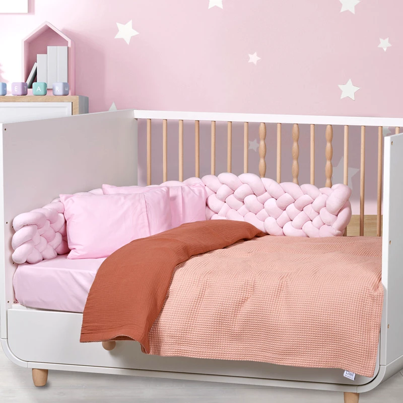 Das Home Κουβέρτα Πικέ Αγκαλιάς Das Home 4884 Salmon 80x110