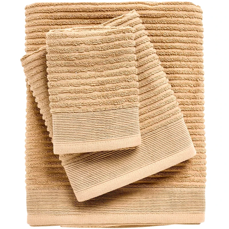 Das Home Πετσέτες Μπάνιου Σετ Das Home Daily 0743 Beige 3τεμ.