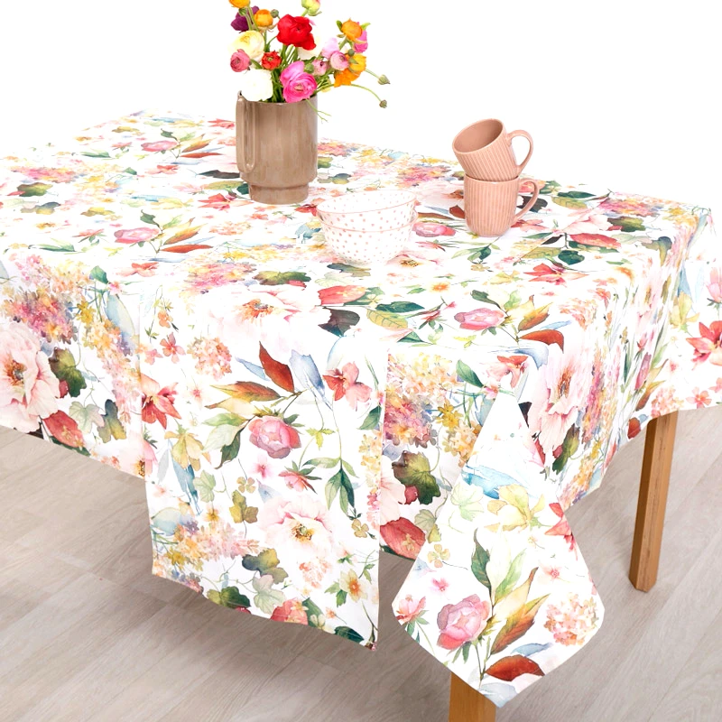 Dimeco Τραπεζομάντηλο Dimeco Esther Pink 135x180