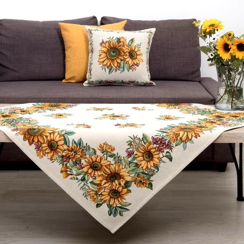 Dimeco Καρέ Dimeco Sun Yellow 100x100